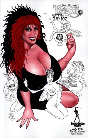 Tarot Witch Of The Black Rose #78 Incentive Special Variant Cover