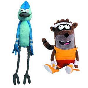 Regular Show Deluxe Plush With Pullstring Assortment Case