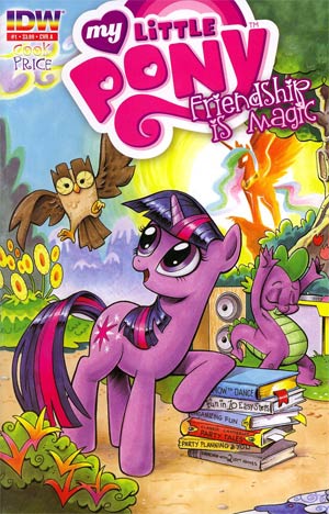 My Little Pony Friendship Is Magic #1 Cover Q 3rd Ptg Twilight Sparkle