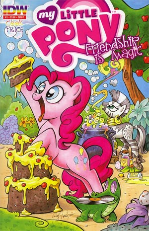 My Little Pony Friendship Is Magic #1 Cover S 3rd Ptg Pinkie Pie