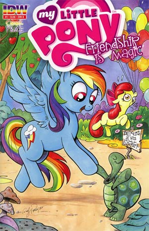 My Little Pony Friendship Is Magic #1 Cover T 3rd Ptg Rainbow Dash