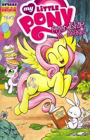 My Little Pony Friendship Is Magic #1 Cover U 3rd Ptg Fluttershy