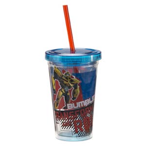 Transformers 12-Ounce Acrylic Travel Cup