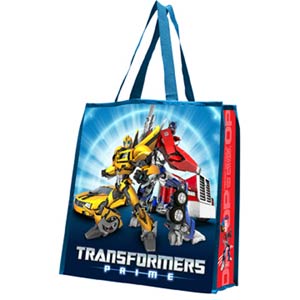 Transformers Large Recycle Shopper Tote