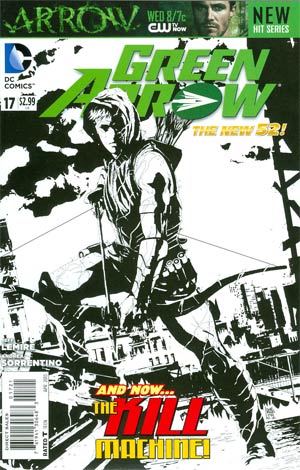 Green Arrow Vol 6 #17 Incentive Andrea Sorrentino Sketch Cover