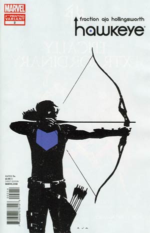 Hawkeye Vol 4 #2 4th Ptg David Aja Variant Cover