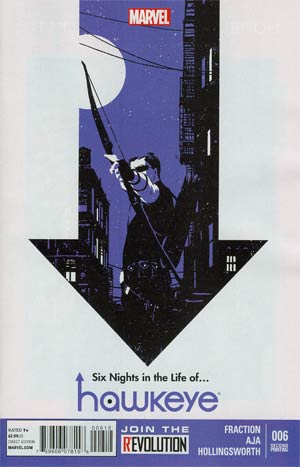 Hawkeye Vol 4 #6 2nd Ptg David Aja Variant Cover