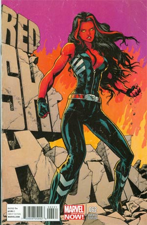 Red She-Hulk #62 Cover B Incentive Steve Lightle Variant Cover