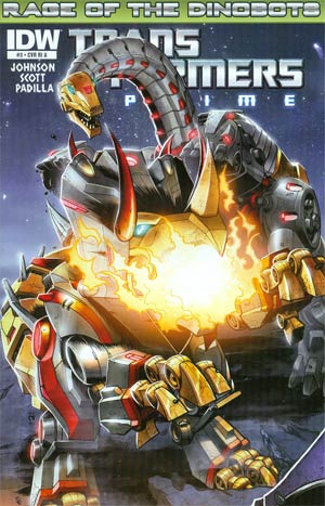 Transformers Prime Rage Of The Dinobots #3 Cover B Incentive Nick Roche Interconnected Variant Cover