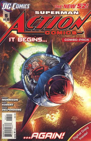 Action Comics Vol 2 #5 Cover C Combo Pack Without Polybag