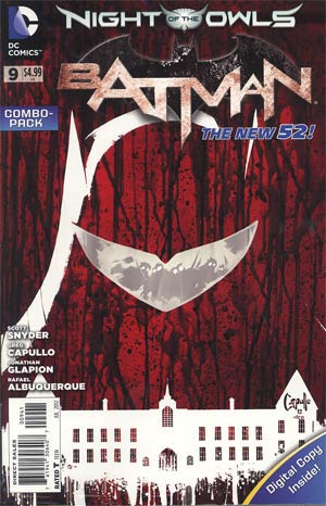 Batman Vol 2 #9 Cover D Combo Pack Without Polybag (Night Of The Owls Tie-In)