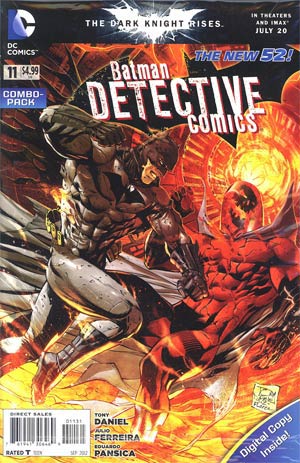 Detective Comics Vol 2 #11 Combo Pack Without Polybag