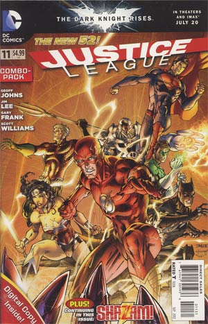 Justice League Vol 2 #11 Combo Pack Without Polybag