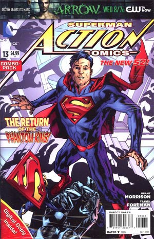 Action Comics Vol 2 #13 Cover C Combo Pack Without Polybag