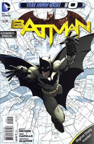 Batman Vol 2 #0 Cover E Combo Pack Without Polybag