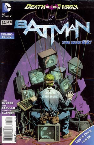 Batman Vol 2 #14 Cover D Combo Pack Without Polybag (Death Of The Family Tie-In)