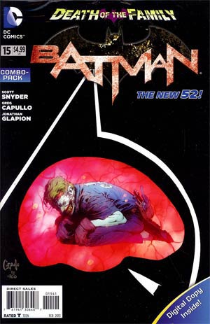 Batman Vol 2 #15 Cover D Combo Pack Without Polybag (Death Of The Family Tie-In)