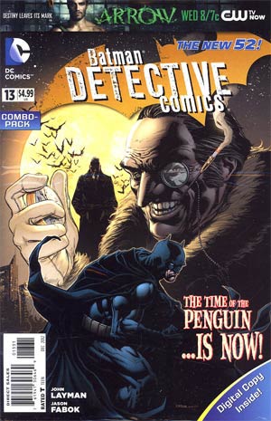 Detective Comics Vol 2 #13 Combo Pack Without Polybag