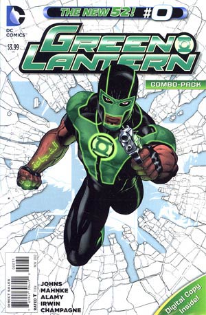 Green Lantern Vol 5 #0 Cover C Combo Pack Without Polybag