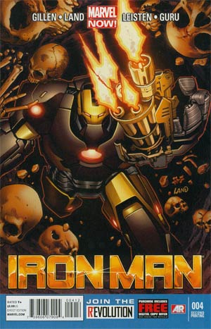 Iron Man Vol 5 #4 Cover D 2nd Ptg Greg Land Variant Cover