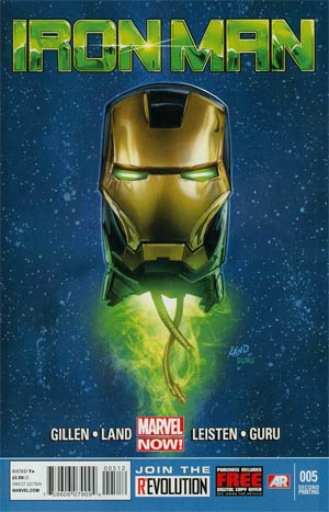 Iron Man Vol 5 #5 Cover D 2nd Ptg Greg Land Variant Cover