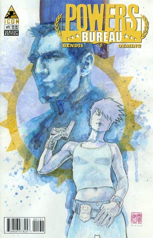 Powers Bureau #1 Incentive David Mack Variant Cover