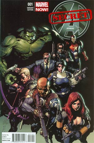 Secret Avengers Vol 2 #1 Incentive Leinil Francis Yu Variant Cover