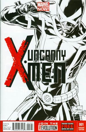 Uncanny X-Men Vol 3 #1 Cover F Incentive Joe Quesada Sketch Cover