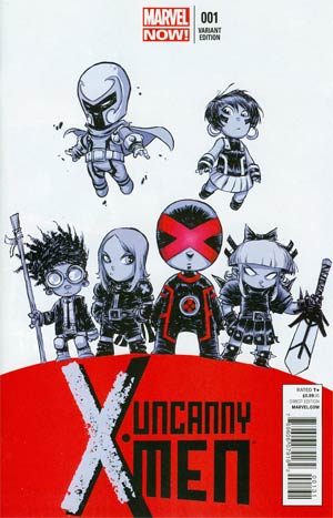 Uncanny X-Men Vol 3 #1 Cover C Variant Skottie Young Baby Cover