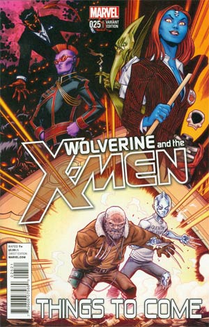 Wolverine And The X-Men #25 Cover B Incentive Ed McGuinness Things To Come Variant Cover