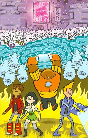 Bravest Warriors #5 Incentive Alec Longstreth Virgin Variant Cover