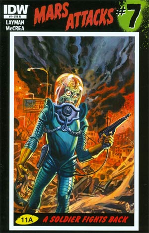 Mars Attacks Vol 3 #7 Cover B Incentive Dan Brereton Variant Cover