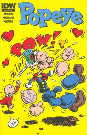 Popeye Vol 3 #10 Incentive Craig Yoe Variant Cover