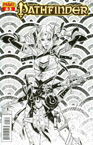 Pathfinder #5 Incentive Matteo Scalera Black & White Cover