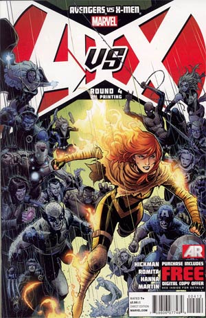 Avengers vs X-Men #4 Cover G 2nd Ptg Jim Cheung Variant Cover