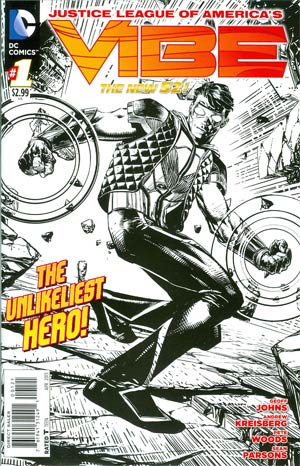 Justice League Of Americas Vibe #1 Incentive Pete Woods Sketch Cover