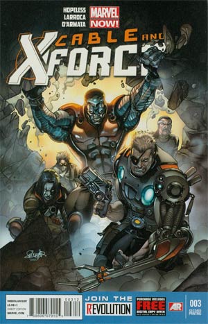 Cable And X-Force #3 Cover C 2nd Ptg Salvador Larroca Variant Cover