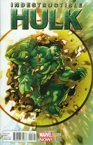 Indestructible Hulk #4 Cover B Incentive Pasqual Ferry Variant Cover
