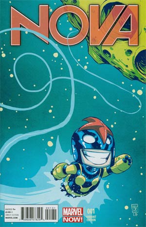 Nova Vol 5 #1 Cover C Variant Skottie Young Baby Cover