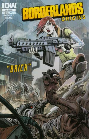 Borderlands Origins #4 Cover B Incentive Jeff Zornow Variant Cover