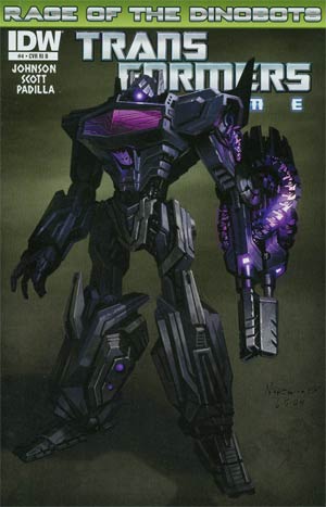 Transformers Prime Rage Of The Dinobots #4 Cover C Incentive Animated Series Character Variant Cover