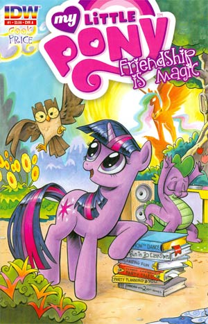 My Little Pony Friendship Is Magic #1 Cover W 4th Ptg Twilight Sparkle