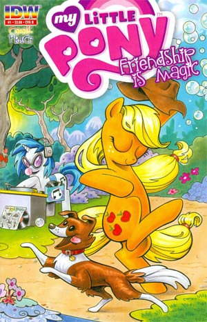 My Little Pony Friendship Is Magic #1 Cover X 4th Ptg Applejack