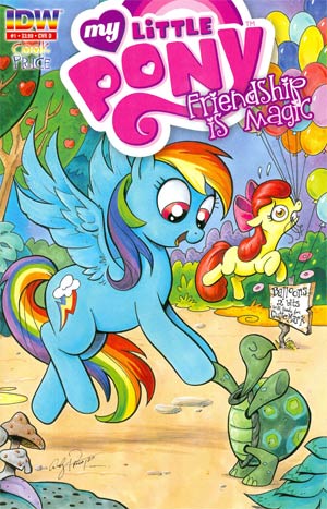 My Little Pony Friendship Is Magic #1 Cover Z 4th Ptg Rainbow Dash