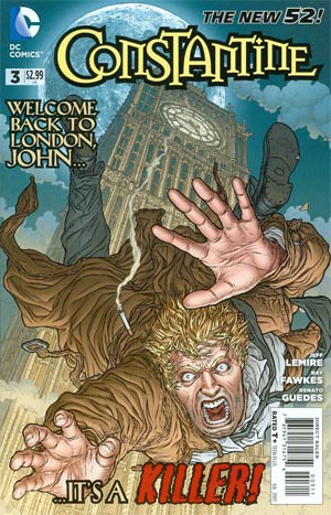 Constantine #3 Regular Juan Jose Ryp Cover