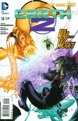 Earth 2 #12 Regular Brett Booth Cover