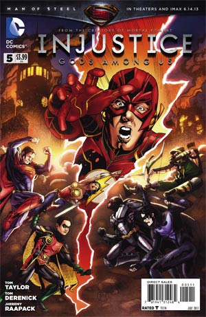 Injustice Gods Among Us #5 1st Ptg