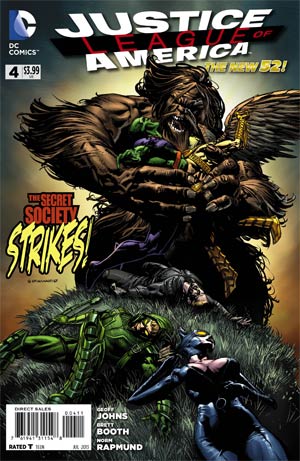 Justice League Of America Vol 3 #4 Regular David Finch Cover