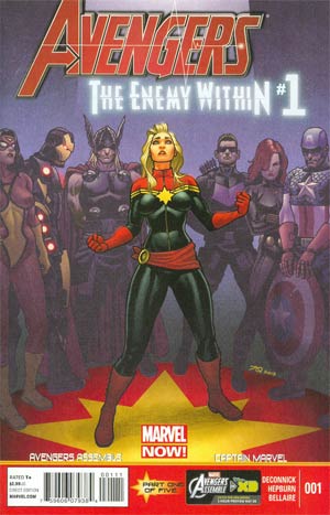 Avengers Enemy Within #1 Cover A Regular Joe Quinones Cover (Enemy Within Part 1)