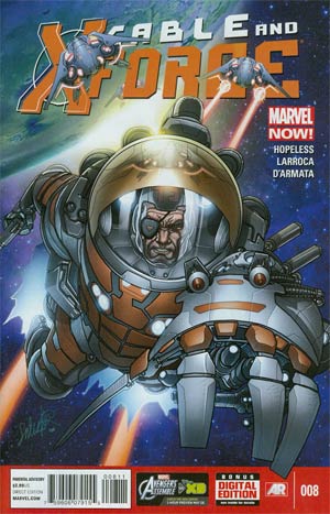 Cable And X-Force #8 Cover A Regular Salvador Larroca Cover